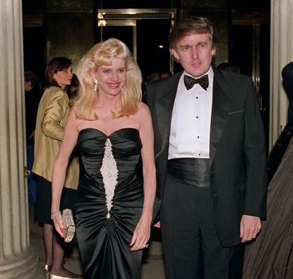 Donald Trump and his ex-wife, Ivana, in 1989