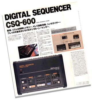 Roland CSQ-600 magazine advert