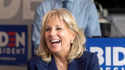 Jill Biden has showcased her elegant cursive in a recent interview about her job as a college professor 