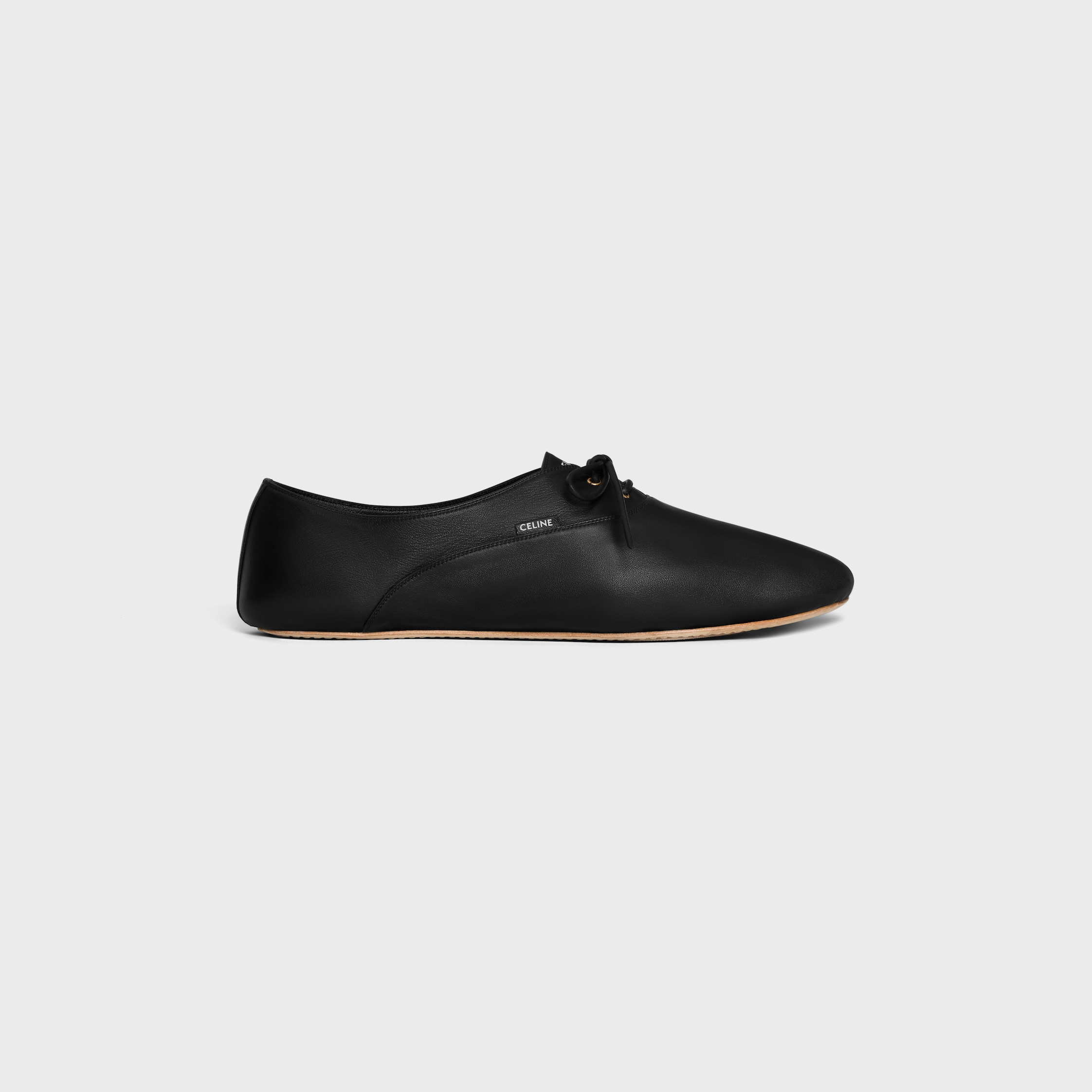 Ballet Lace-Up Shoe in Lambskin