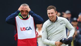 Billy Foster and Matt Fitzpatrick after his 2022 US Open victory