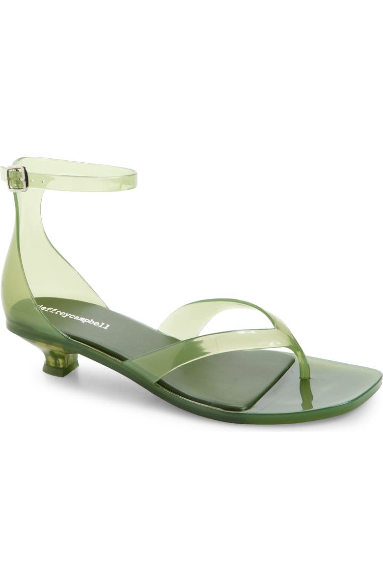 Gummy Ankle Strap Sandal