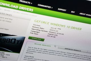 Nvidia GeForce drivers