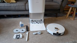 Dreame L40 Ultra robot vacuum and mop during testing