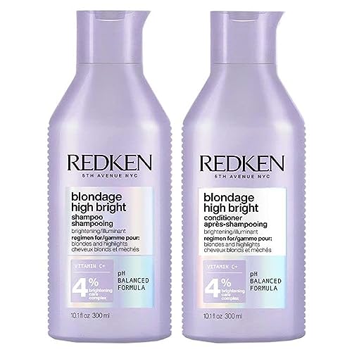 Redken Duo Blondage High Bright Shampoo 300ml and Conditioner 300ml