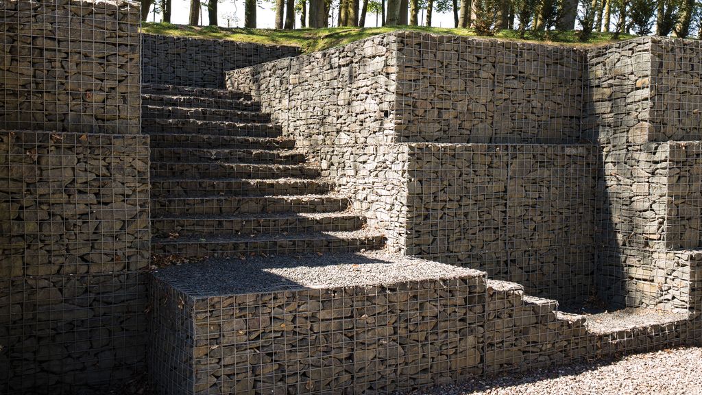 How to choose a Gabion wall design Homebuilding
