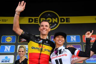 2017 Tour of Flanders winners, Philippe Gilbert (Quick-Step Floors) and Coryn Rivera (Sunweb)