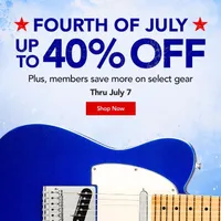 Musician's Friend 4th of July Sale: Up to 40% off