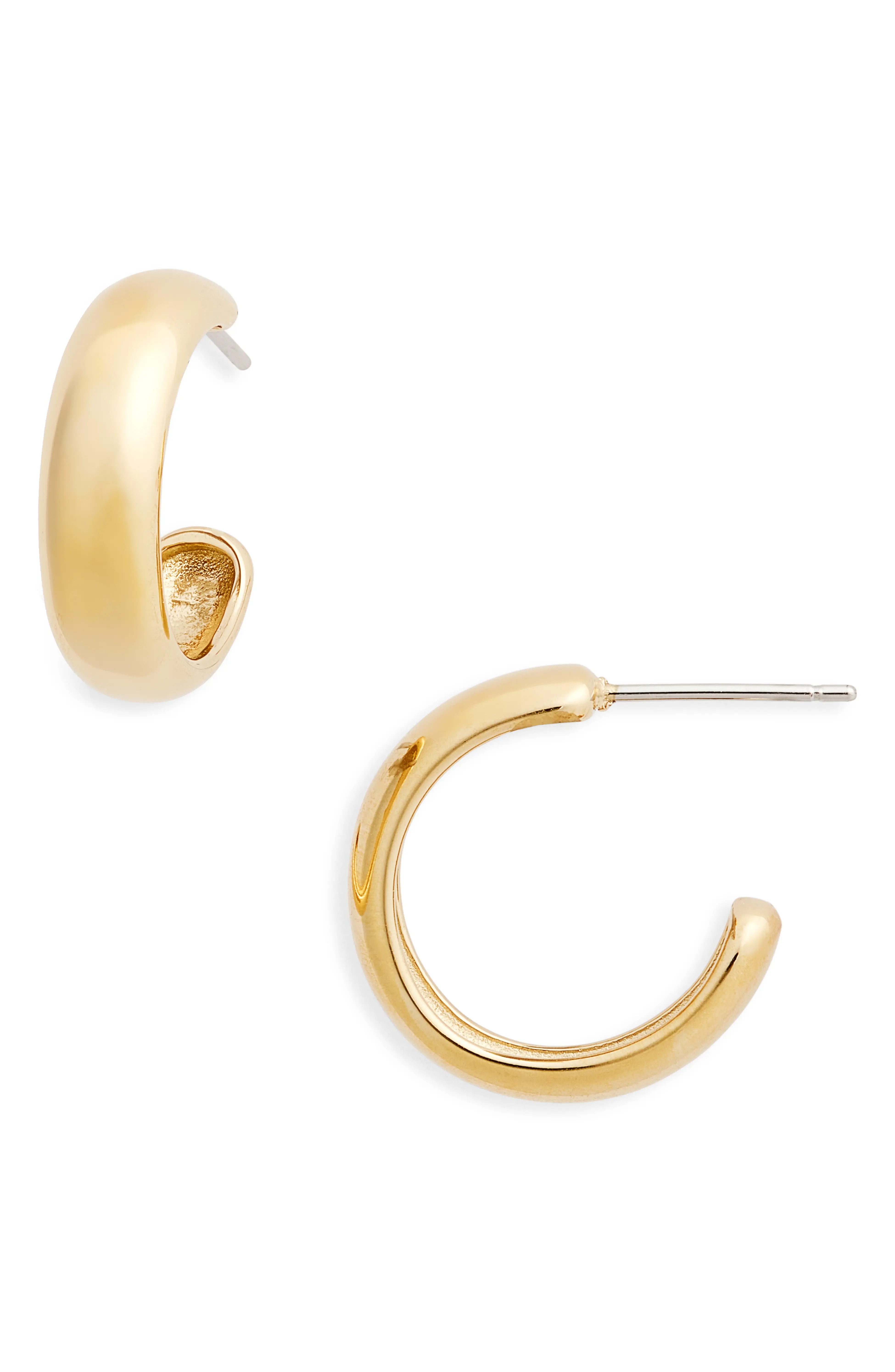 Jenny Bird, Small Staple Hoop Earrings