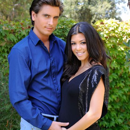 Kourtney Kardashian And Scott Disick Photo Shoot