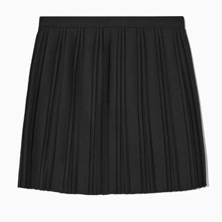 COS Pleated Wool Skirt 