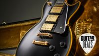Close crop of Epiphone Les Paul Bonamassa model