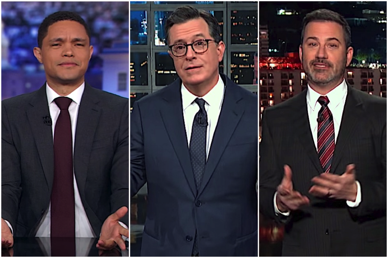 Late night hosts on Trump versus Iran