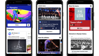 Facebook hub for Olympics
