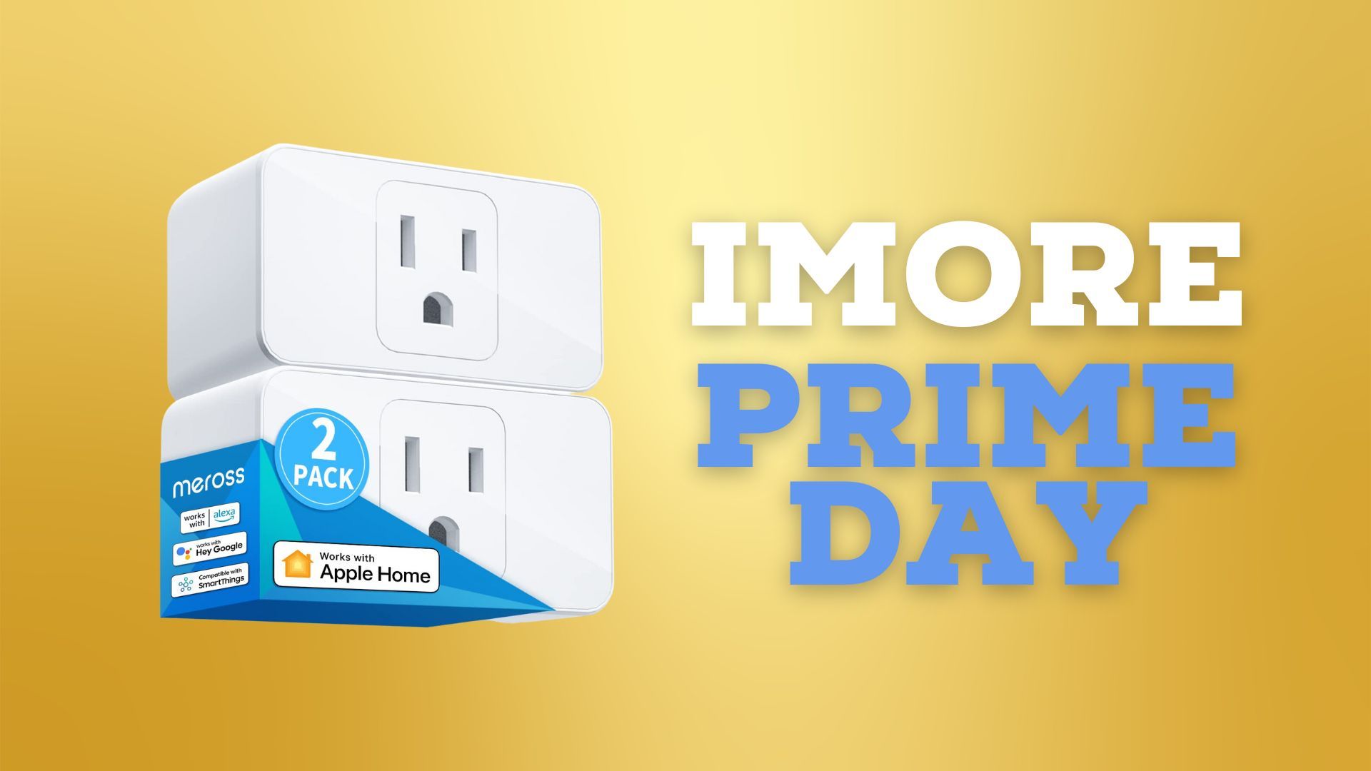 Save 34 on a pair of HomeKit smart plugs while this Prime Day deal
