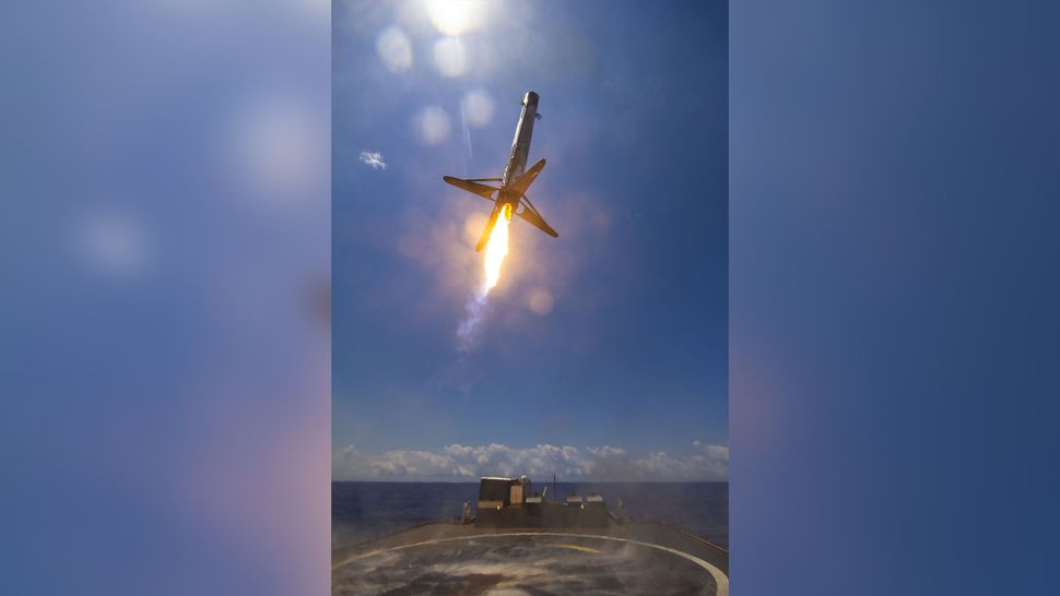 Watch a SpaceX rocket ace landing on a drone ship in stunning new video