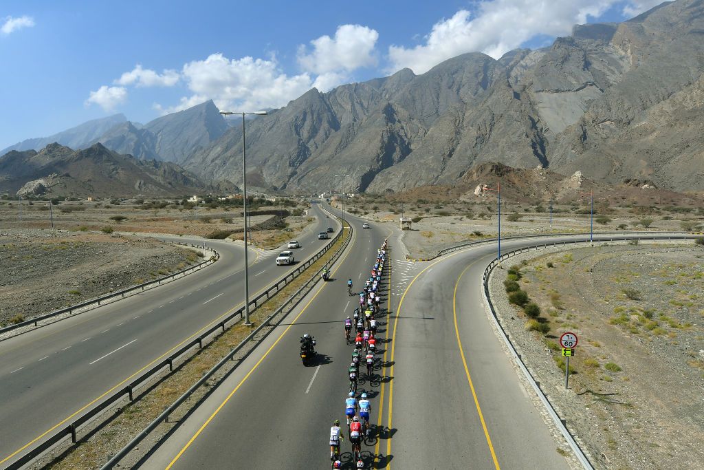 The exposed roads of the Tour of Oman