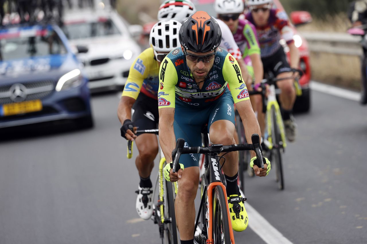 Giro d'Italia 2020 - 103th Edition - 3rd stage Enna - Etna 150&Acirc;&nbsp;km - 05/10/2020 - Giovanni Visconti (ITA - Vini Zabu&acirc; - KTM) - photo Luca Bettini/BettiniPhoto&Acirc;&copy;2020