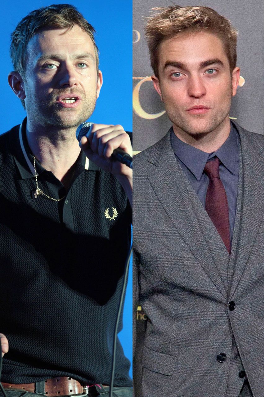 Robert Pattinson Damon Albarn