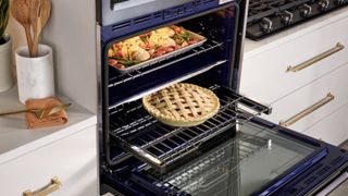 electric wall double ovens