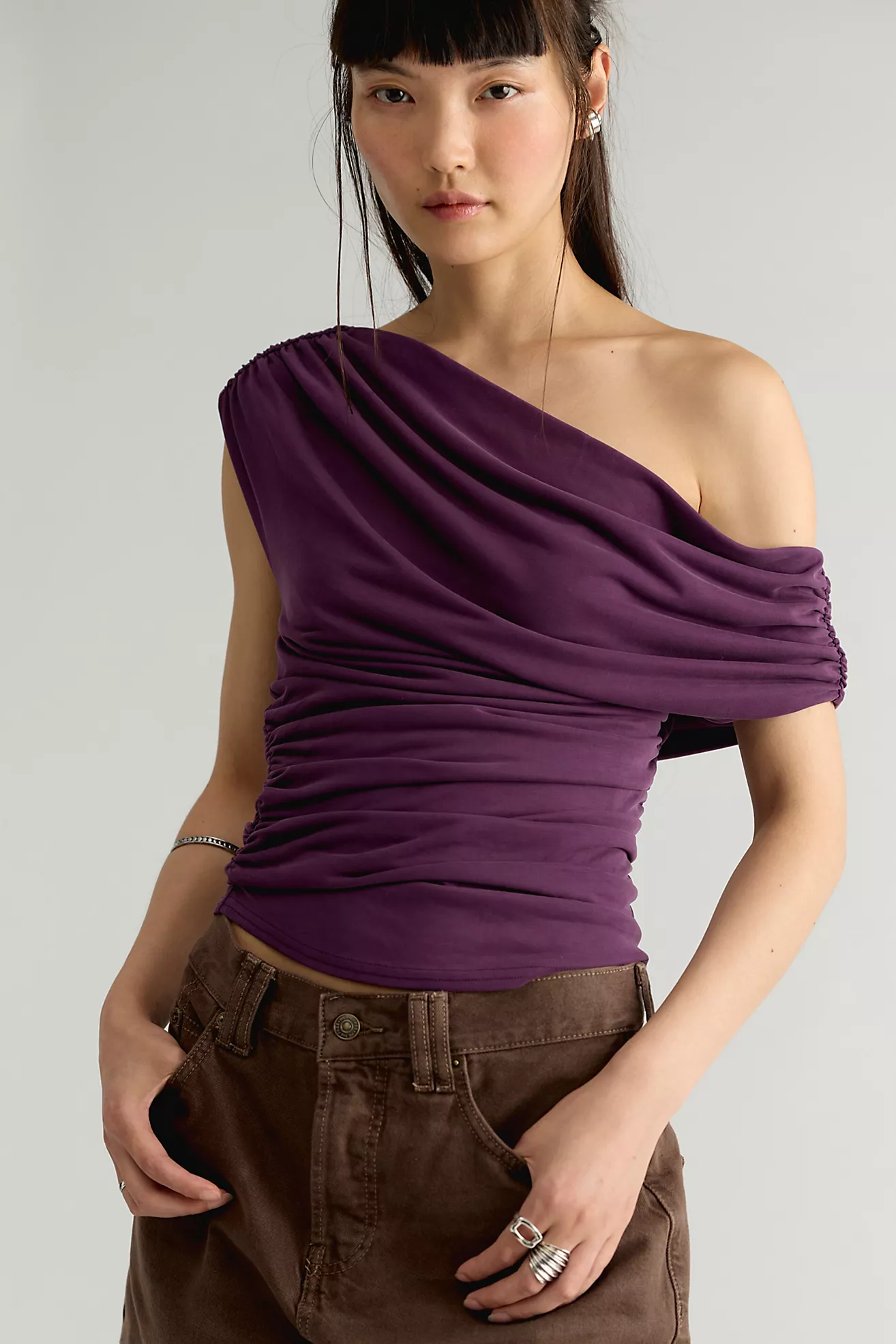 Modern Muse One-Shoulder Top