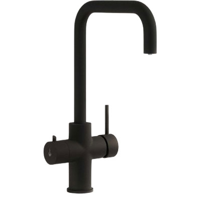 matt black boiling water tap