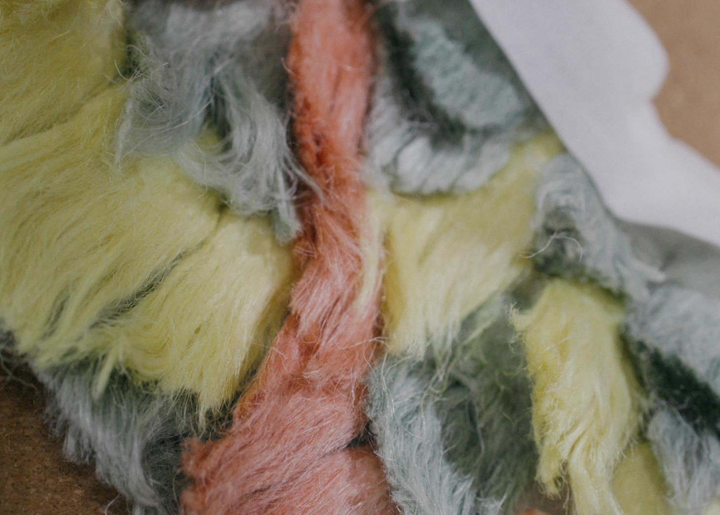 colourful tufts of fur