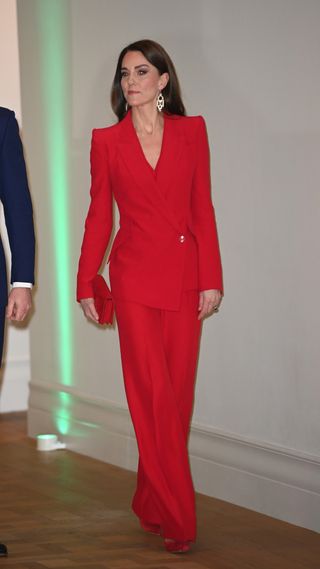 Catherine, Princess of Wales attends a pre-campaign launch event