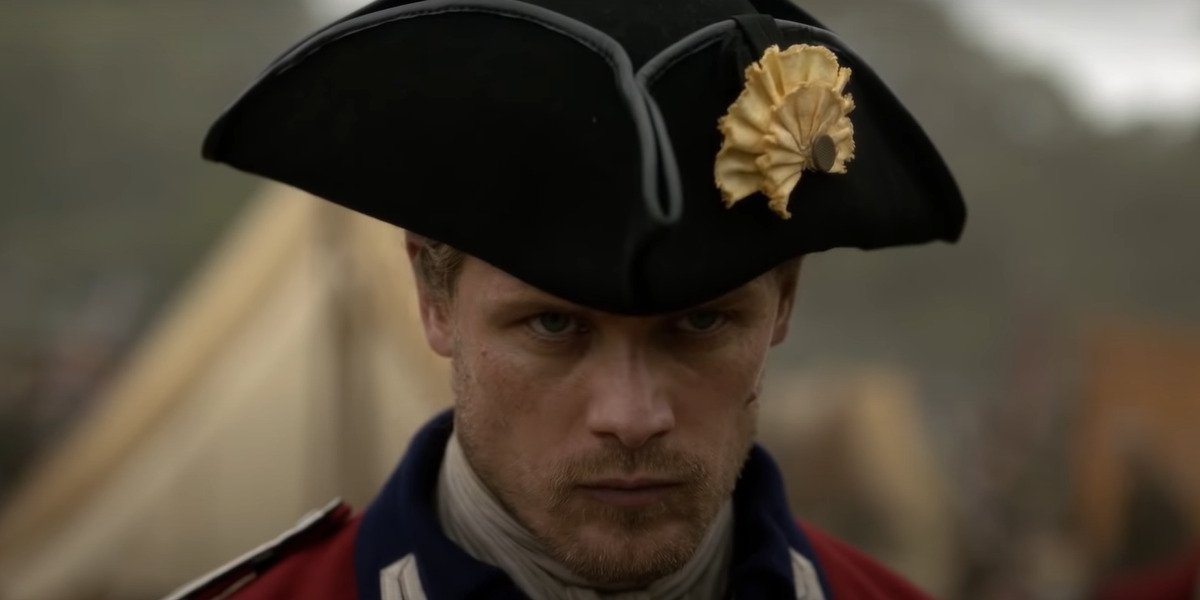 screenshot sam heughan jamie fraser outlander