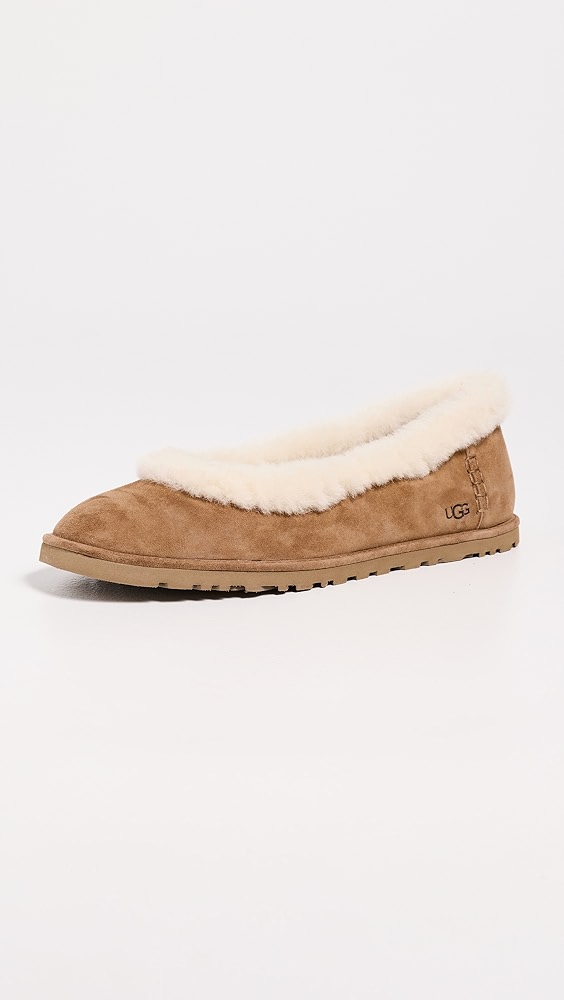 Zora Ballet Flats - Chestnut