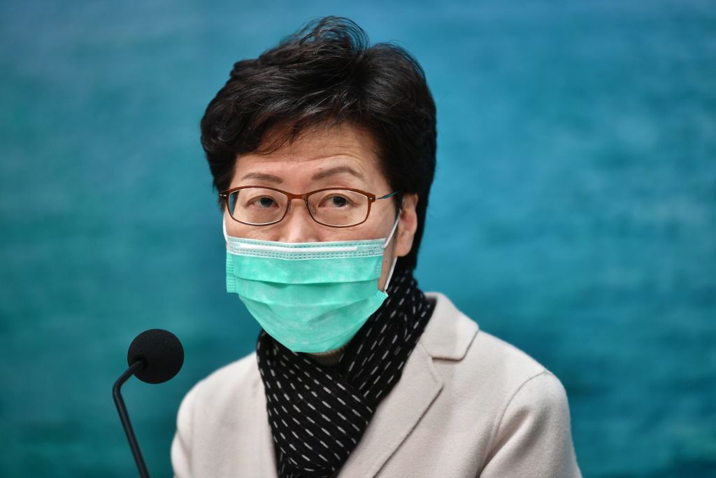 Hong Kong Chief Executive Carrie Lam