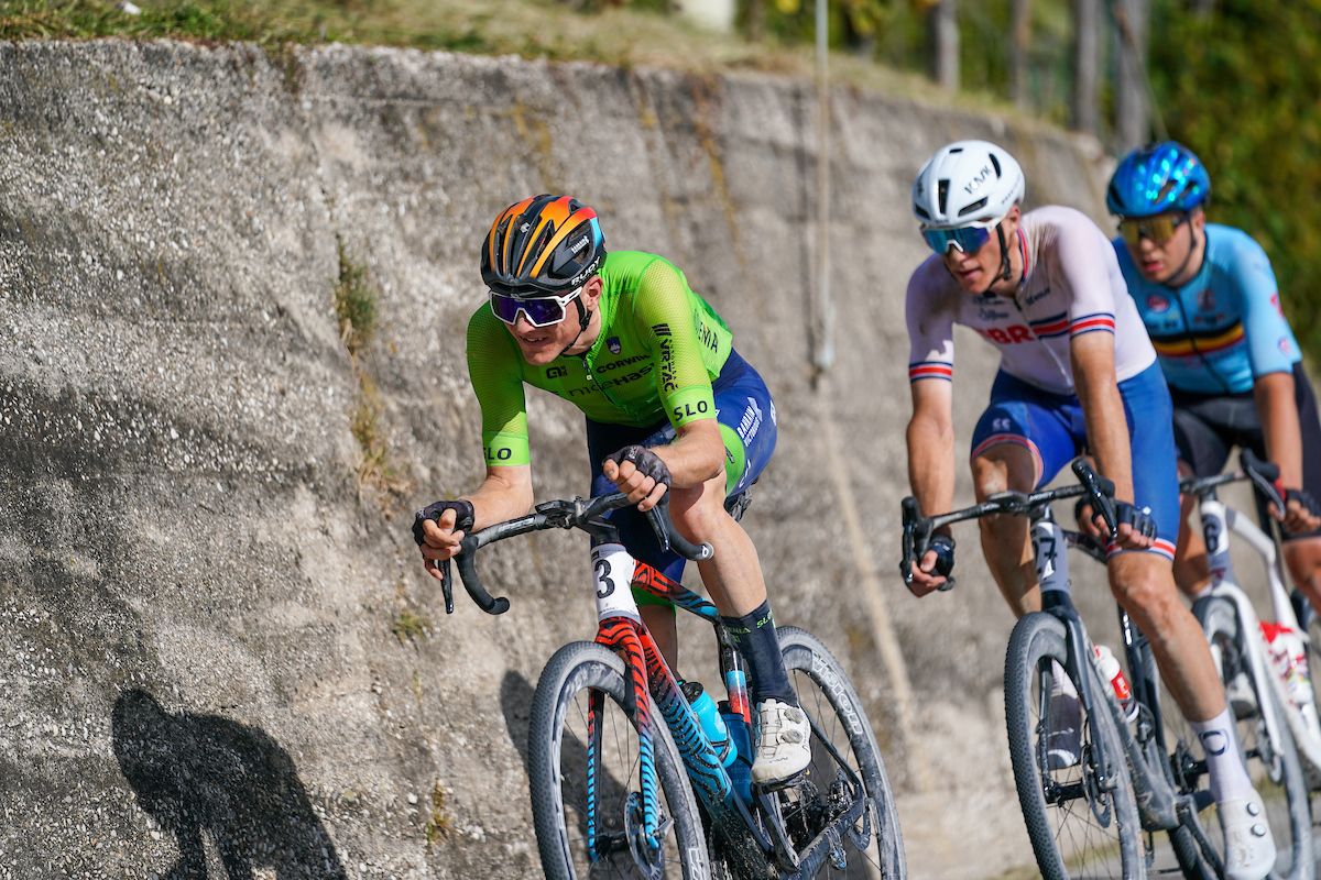 Selection is made including Matej Mohorič of Slovenia leading Connor Swift of Great Britain