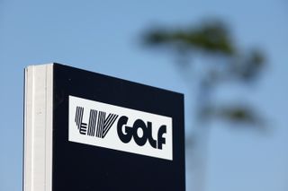 LIV Golf sign