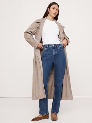 Banana Republic, High-Rise 90s Straight Jean