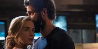 Emily Blunt and John Krasinski in A Quiet Place