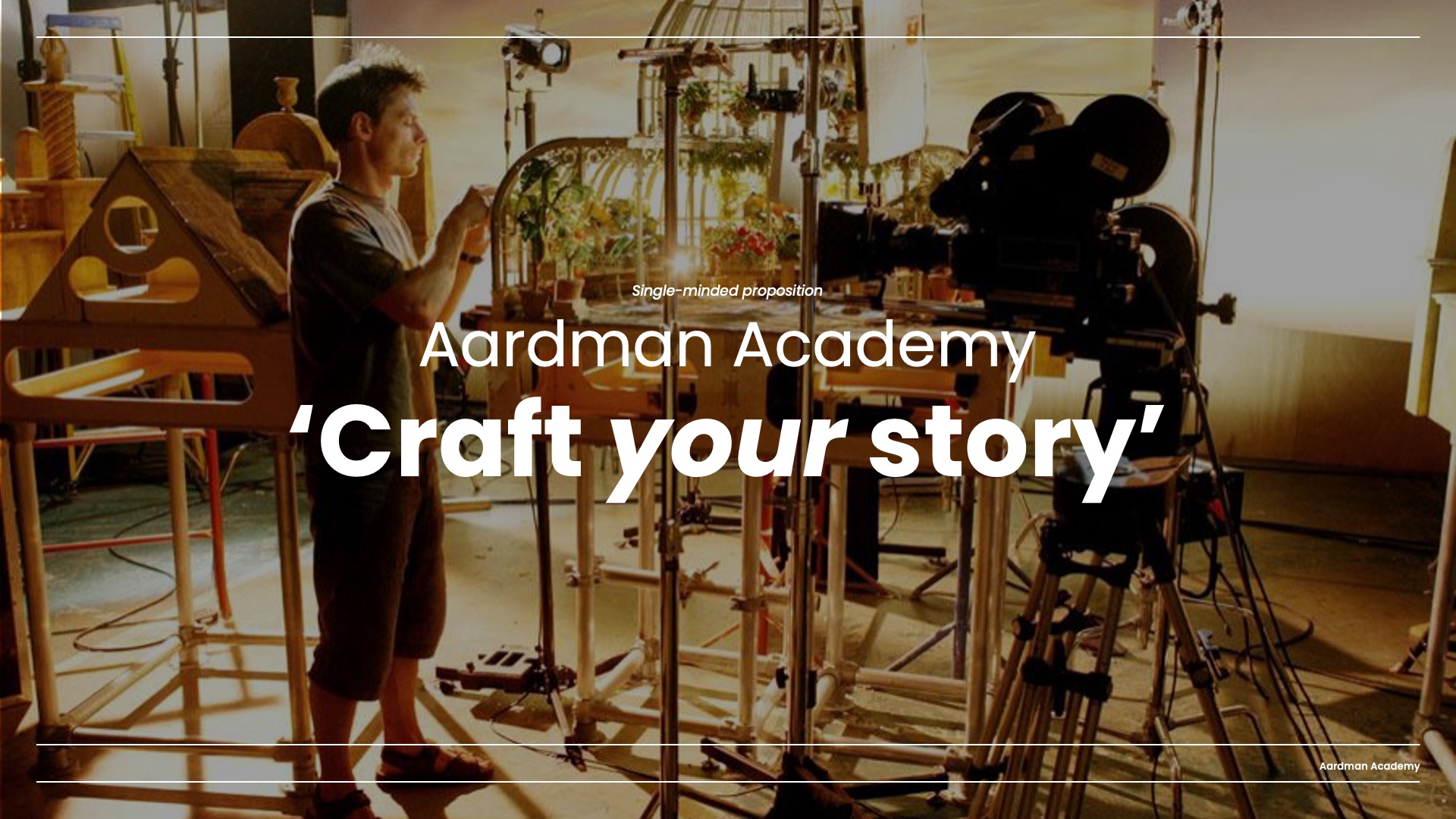 Aardman Academy, by Halo