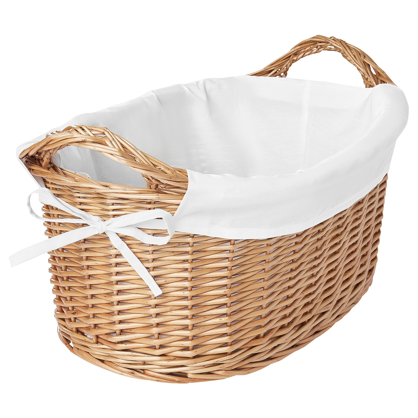 Tolkning Laundry Basket - Handmade Willow 11 Gallon