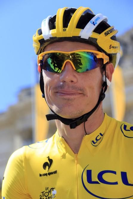 Tour de France leader Daryl Impey (Orica GreenEdge)