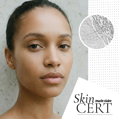 a close up of a woman's face - zombie cells