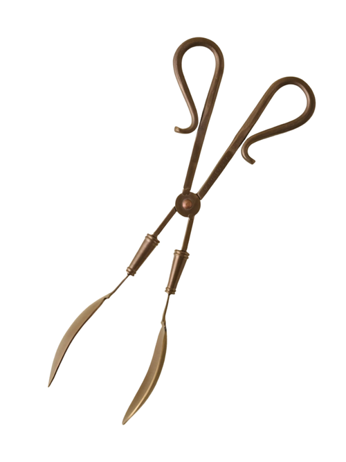 Antique Copper Serving Tongs