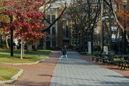 The University of Pennsylvania campus in Philadelphia, Pennsylvania