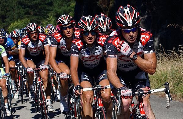 Stuart O'Grady (CSC) on the front