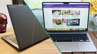 Asus Zenbook S 14 vs. Apple MacBook Air 13 M3