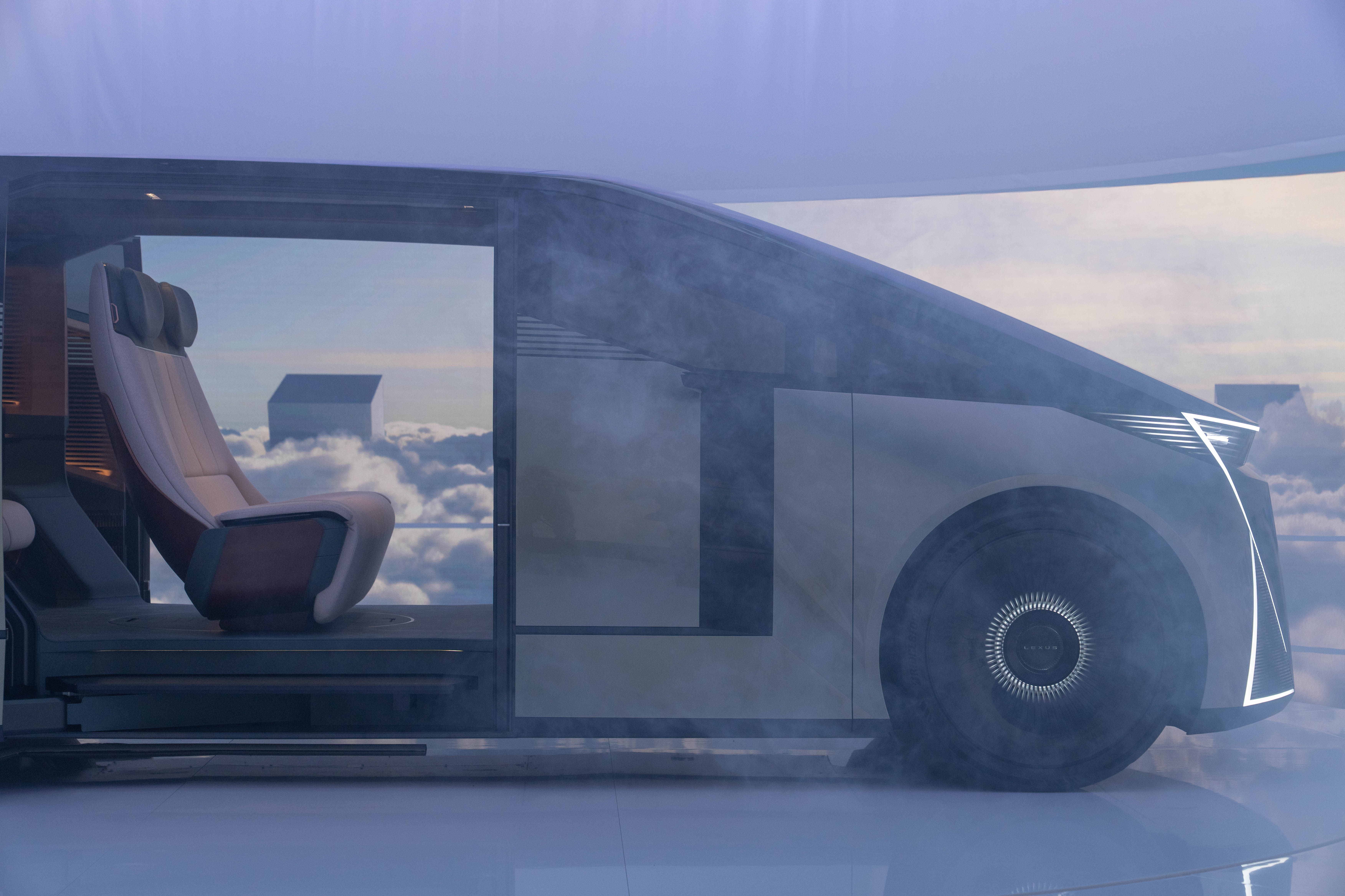 Lexus LS Concept in the SPACE installation