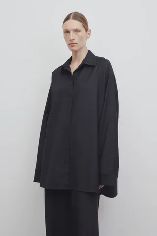 The Row, Caroline Shirt in Virgin Wool