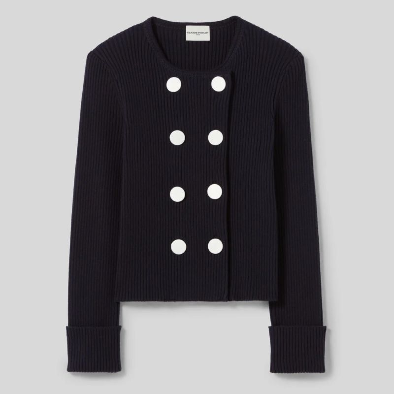 Claudie Pierlot cardigan cut out 