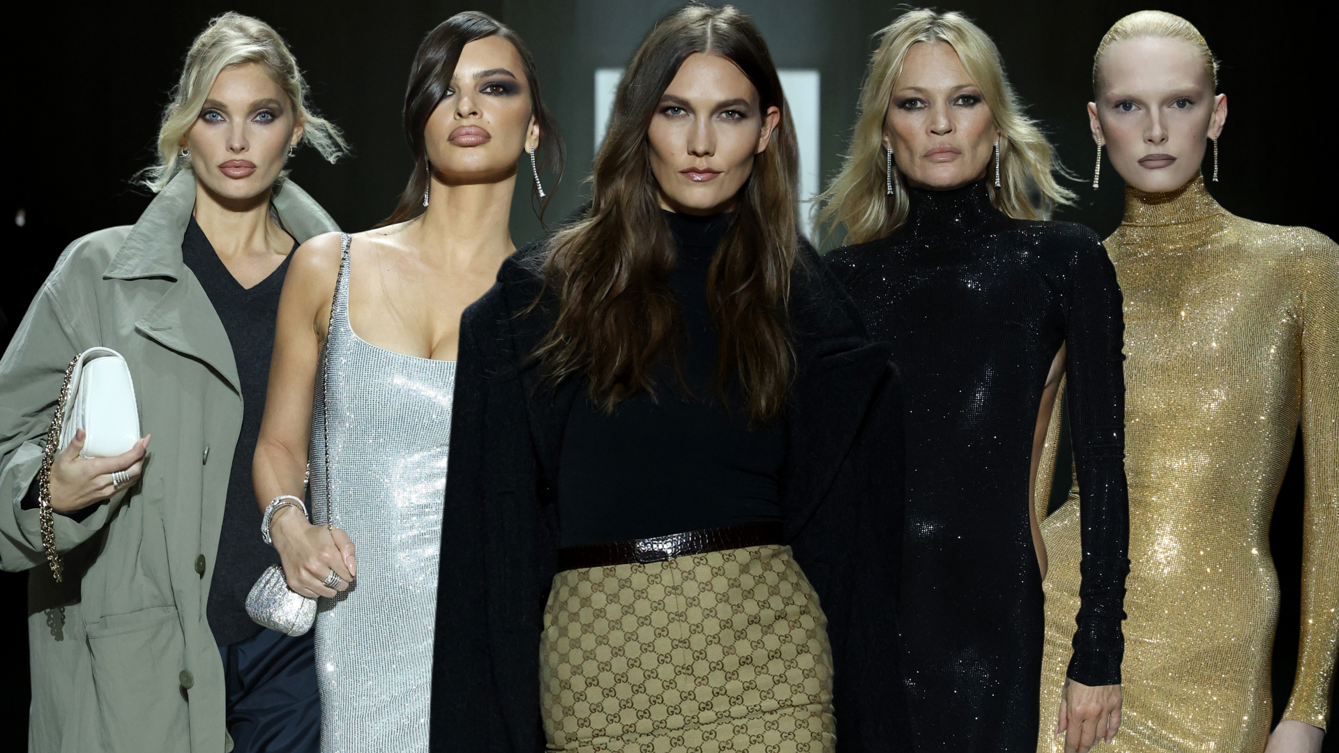 Celebrities that modeled in the Gucci Fall 2026 show