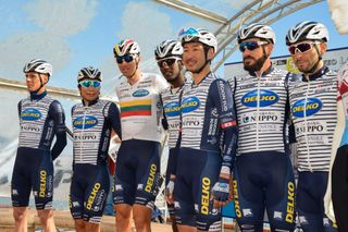 The Nippo Delko One Provence team lines up for the 2020 Tour de Langkawi