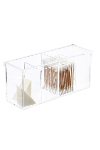 Vanity organizer: Image of The Container store box