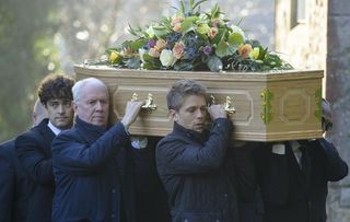 Cal's funeral